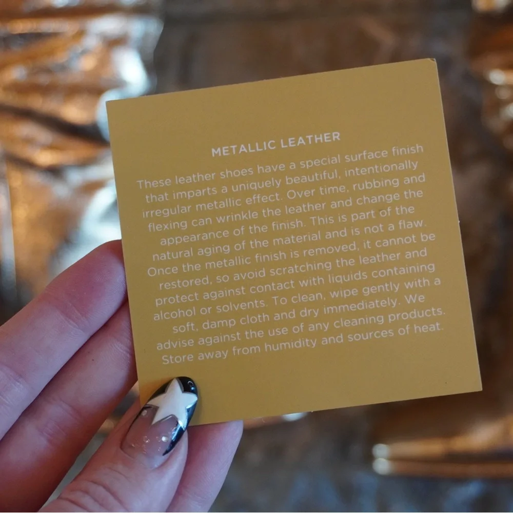 Michael Kors Leather Kelsea Slouchy Boot in Pale Gold size 8.5 - Picture 7 of 7